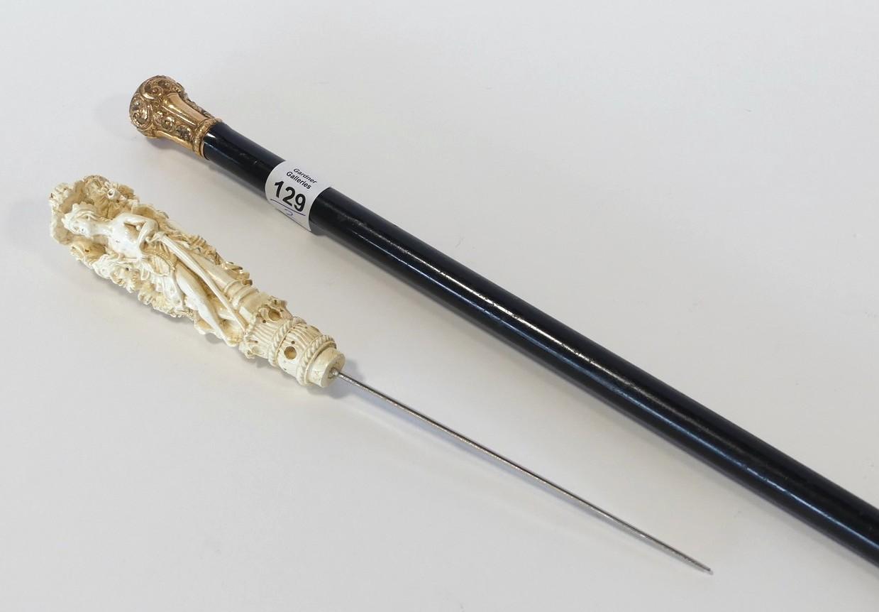 SWAGGER STICK AND LETTER OPENER