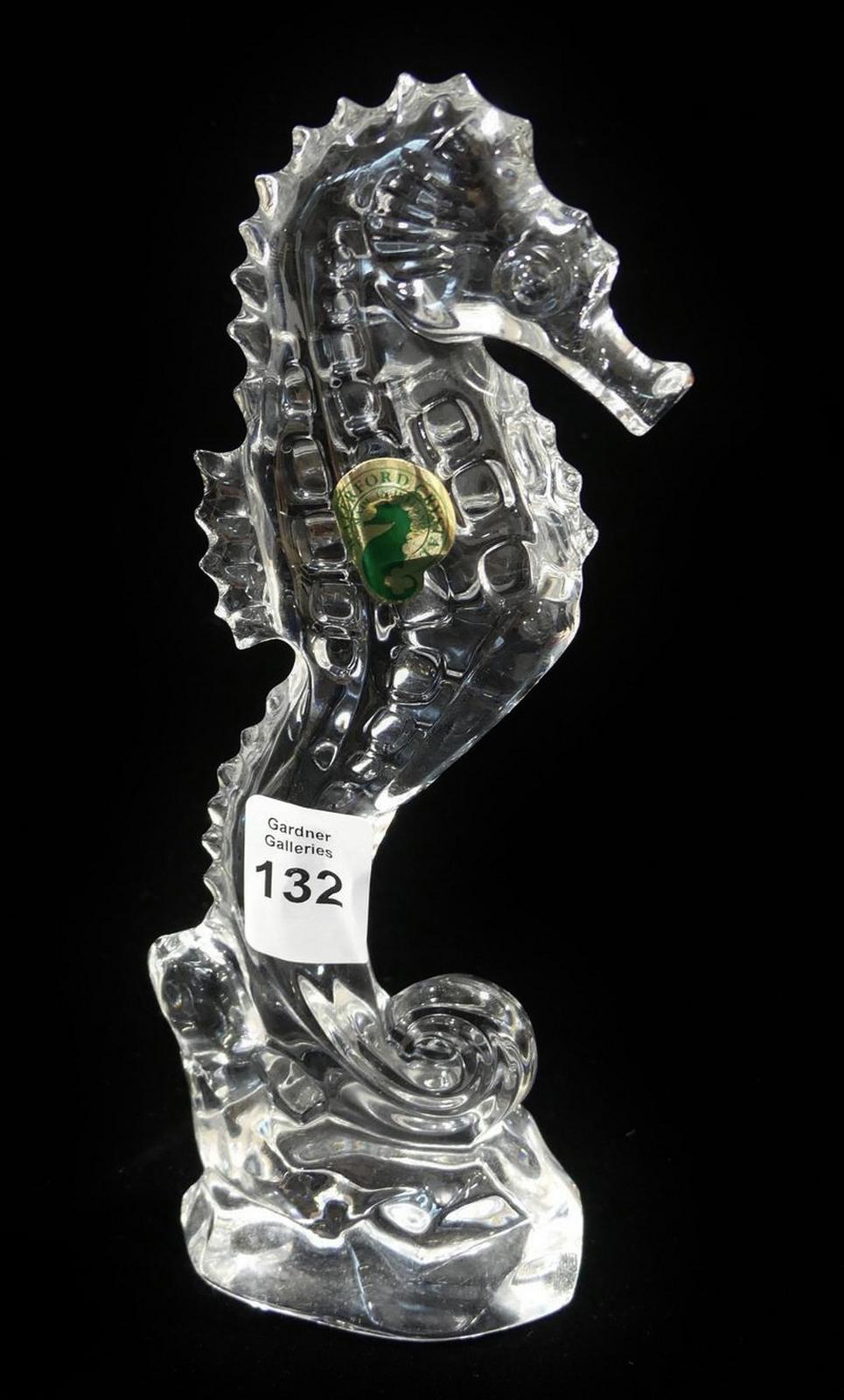 waterford seahorse figurine