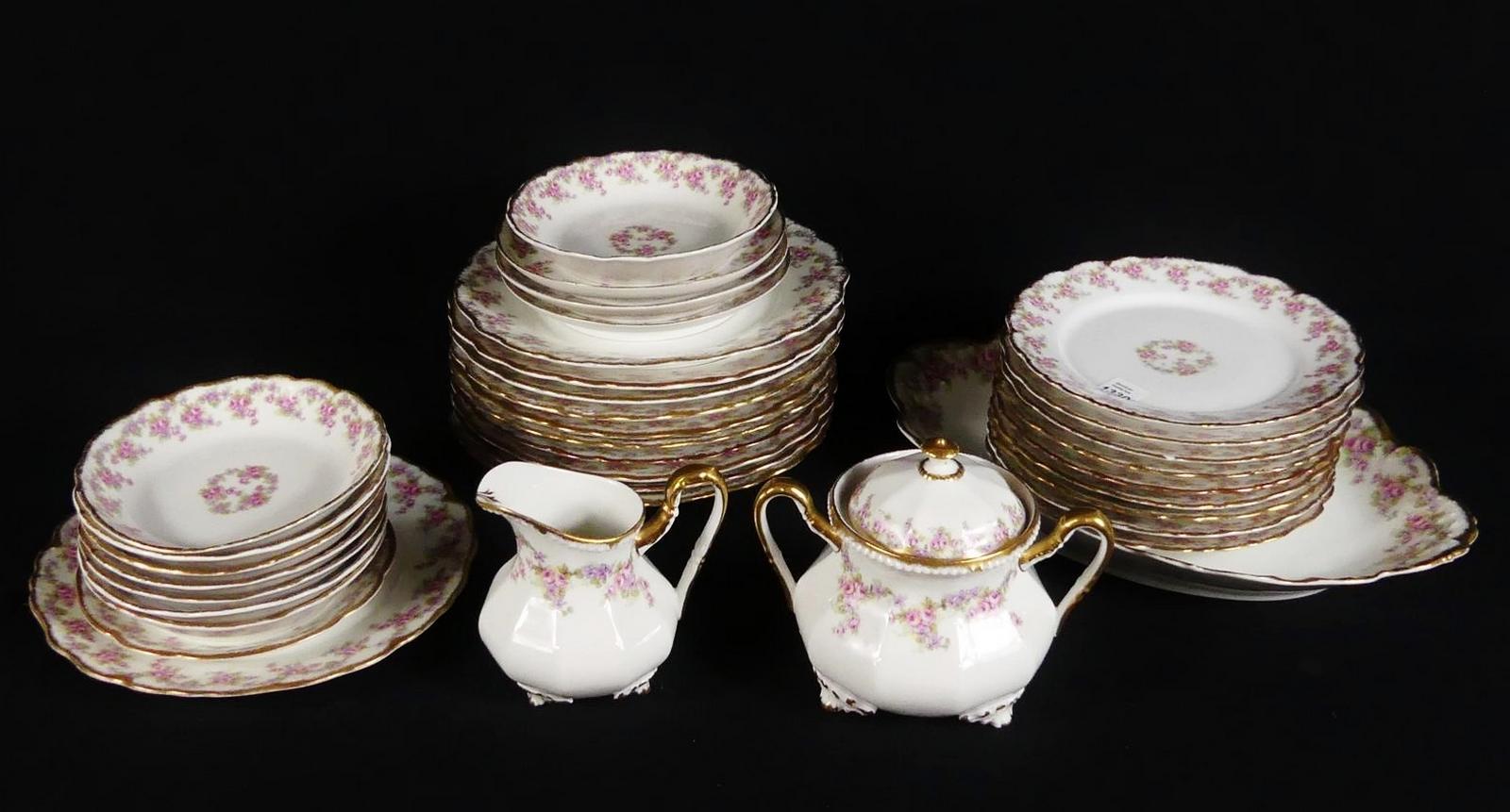 LIMOGES BRIDAL WREATH | IMPORTANT DECORATIVE ARTS | Online Auction ...