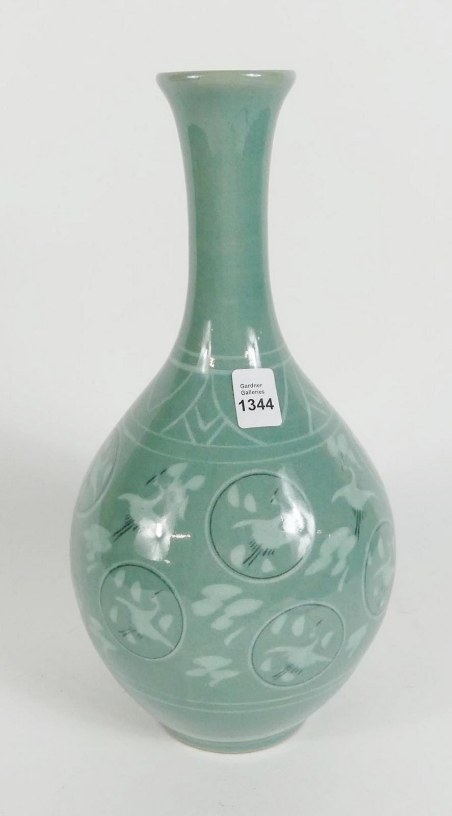 CELADON VASE | IMPORTANT DECORATIVE ARTS | Online Auction | Gardner ...