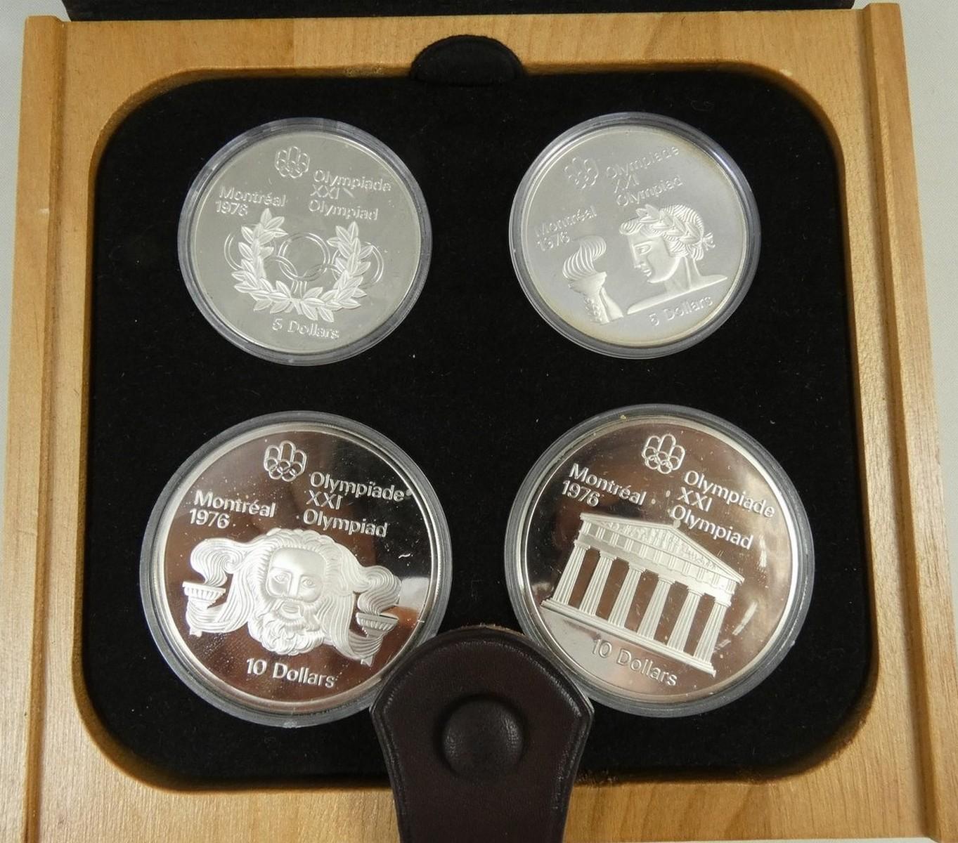CANADIAN SILVER OLYMPIC COINS
