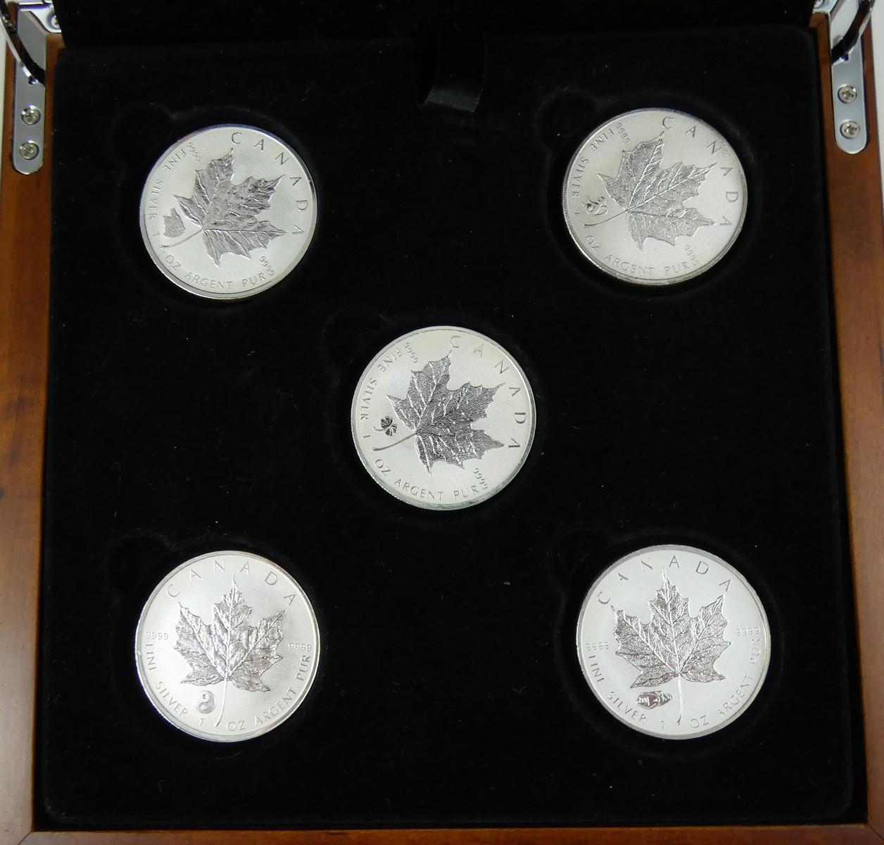 5 CANADIAN FINE SILVER COINS - no tax | JEWELLERY & NUMISMATICS ...