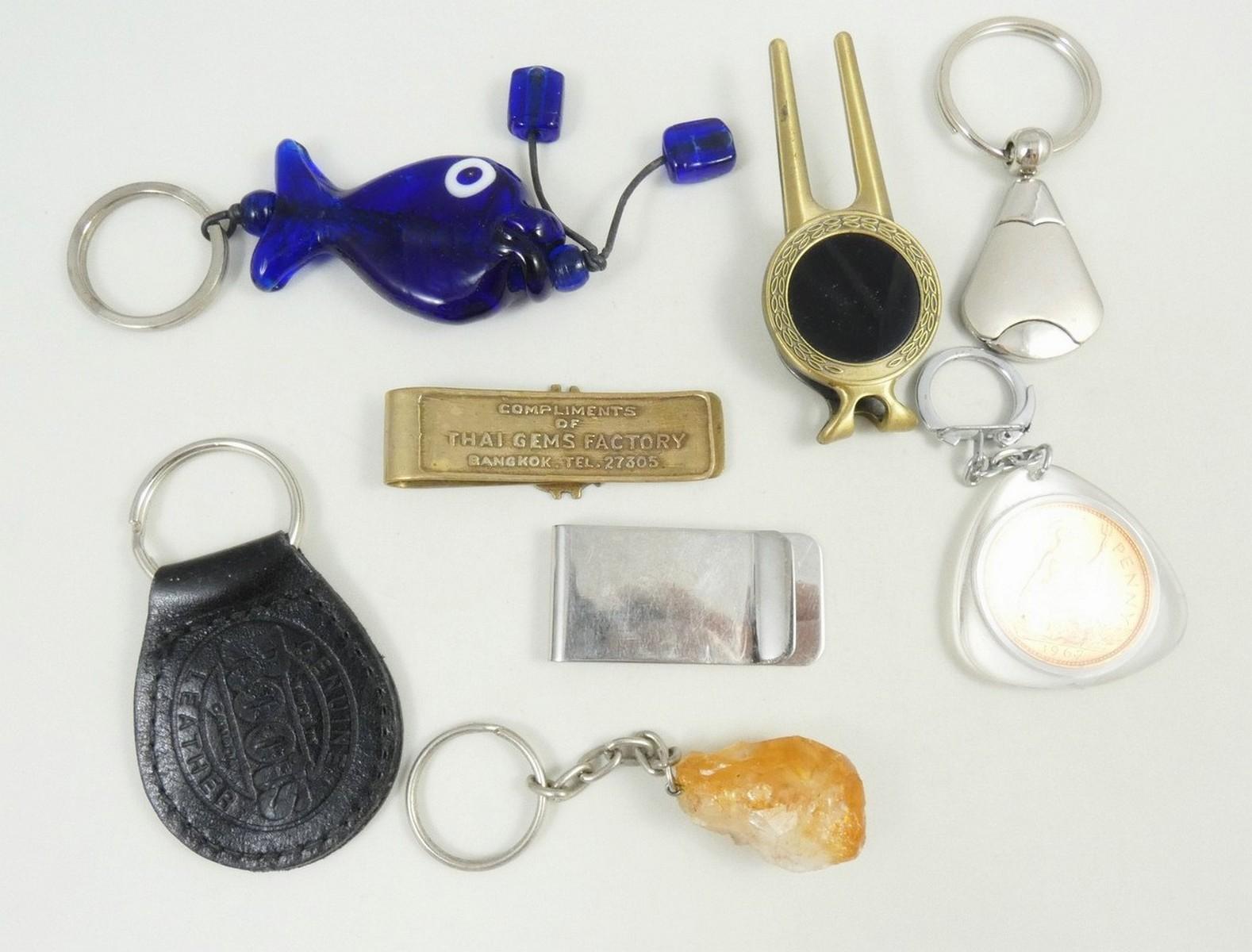 MONEY CLIPS, KEY CHAINS