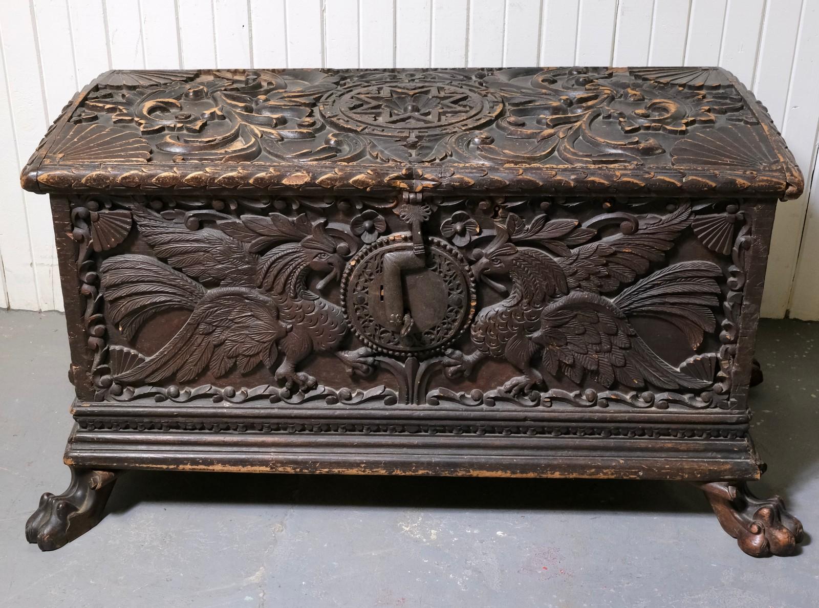 18TH CENTURY CHEST | OLD TOWN HALL MULTI CONSIGNOR AUCTION | Online ...