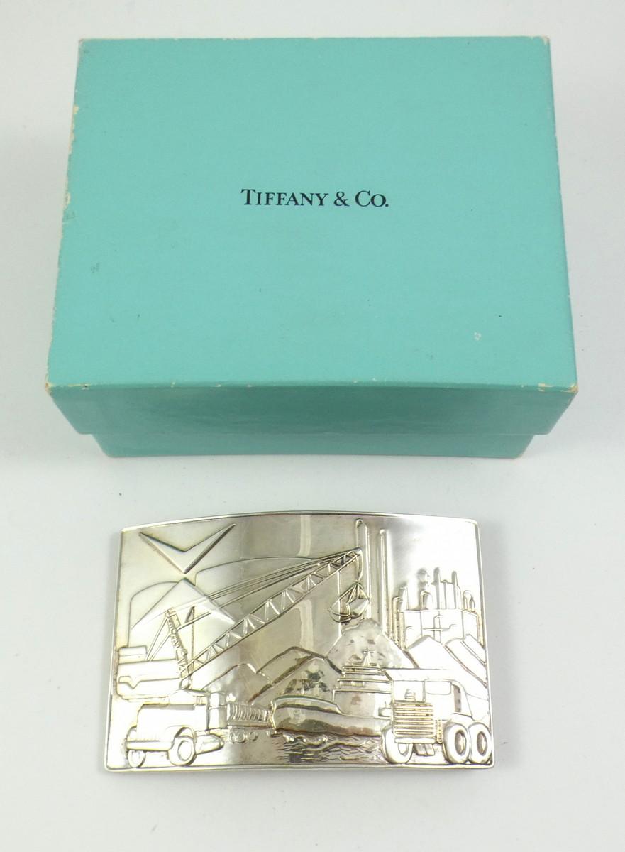 TIFFANY BELT BUCKLE | THE SILVER SALE | Online Auction | Gardner Galleries