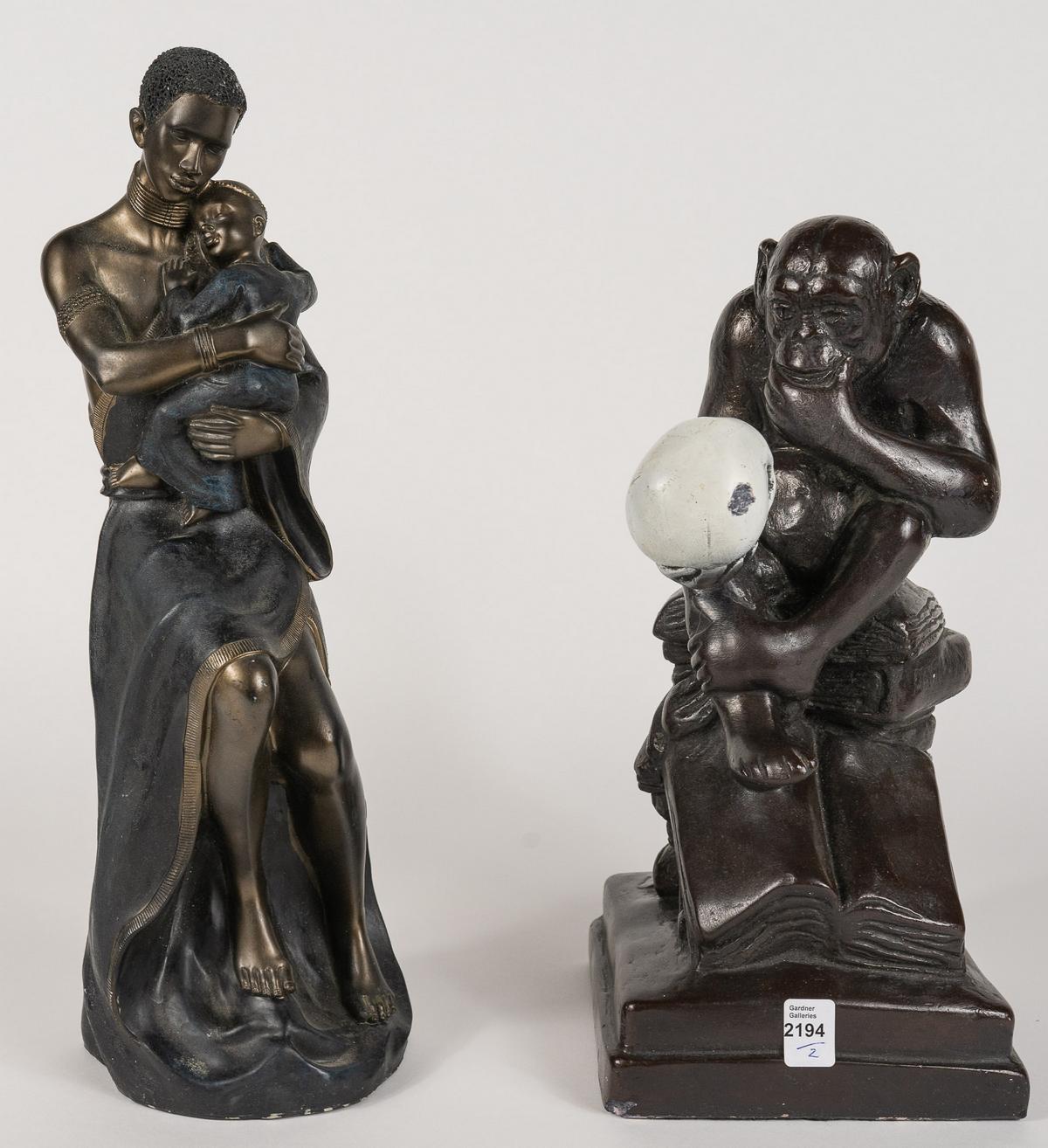 TWO FIGURINES