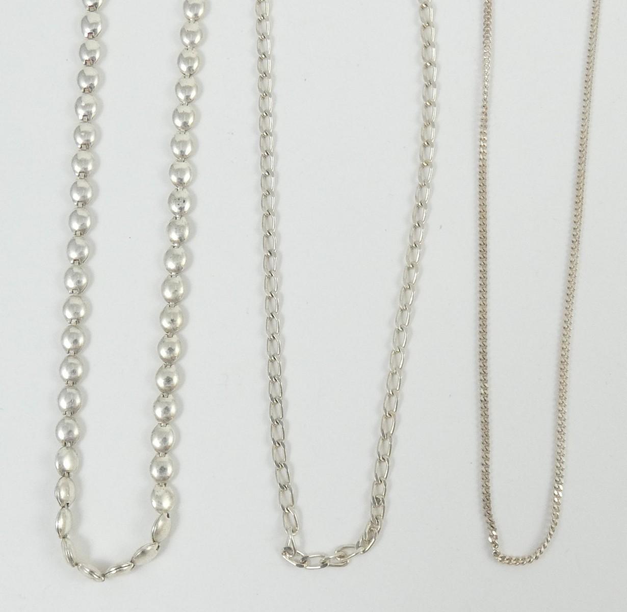 3 STERLING CHAINS