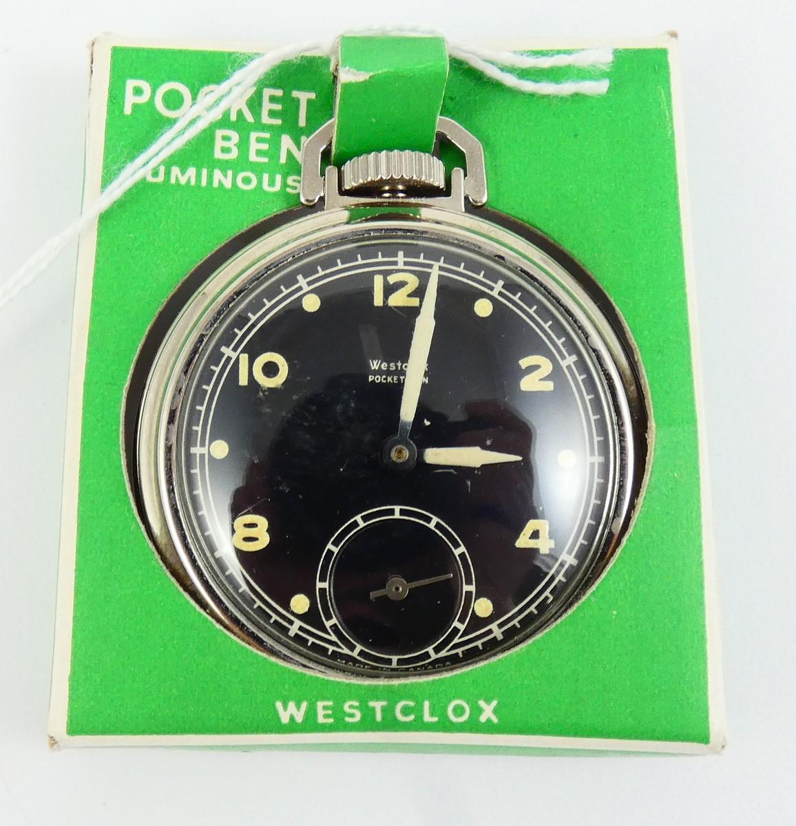 Westclox pocket ben discount watch