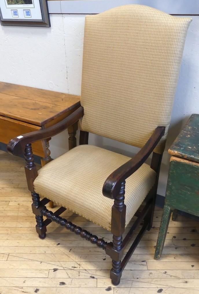 PAIR OF EARLY ARMCHAIRS