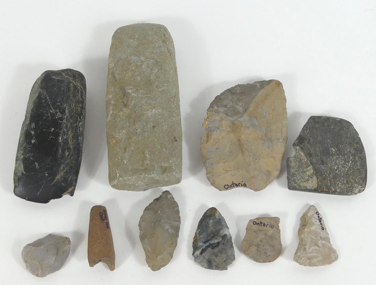 COLLECTION OF ARTIFACTS FROM SOUTHWEST ONTARIO