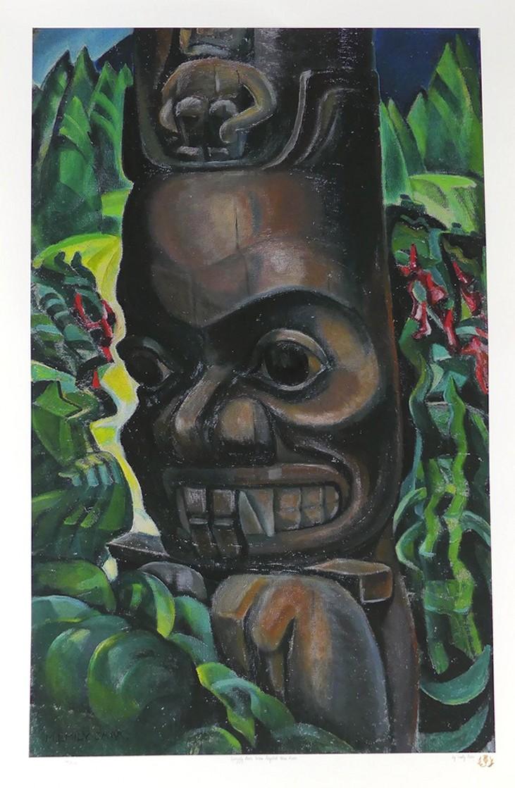 EMILY CARR DECEMBER ART Online Auction Gardner Galleries   3205 6 