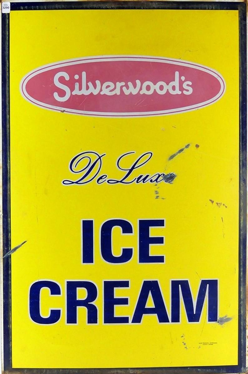 SILVERWOOD'S DOUBLE-SIDED SIGN