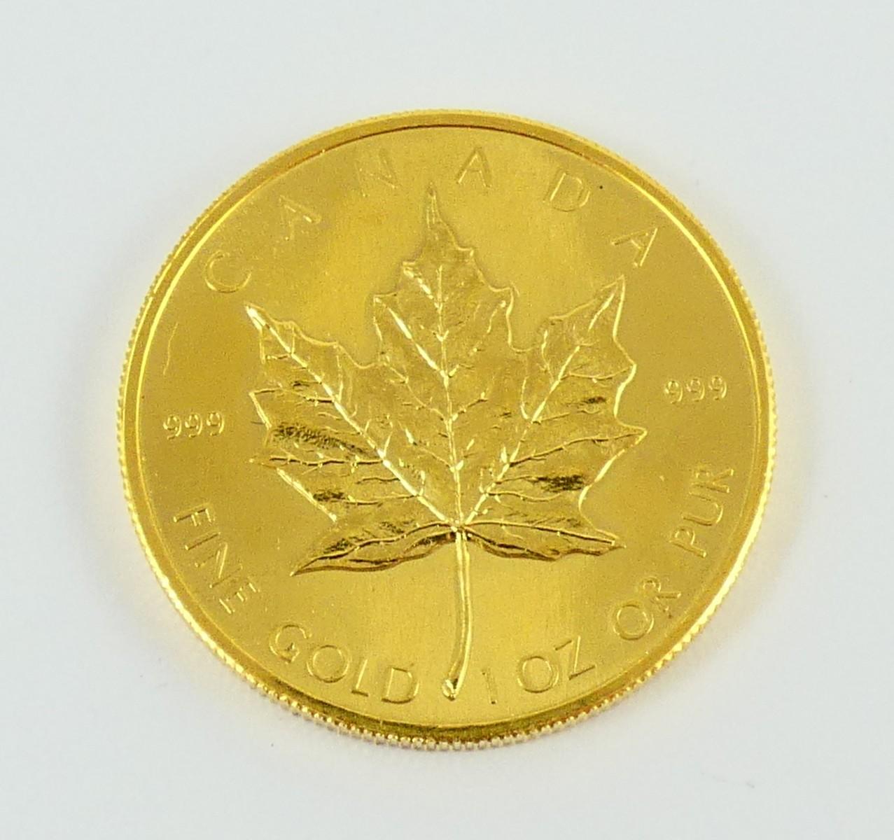 CANADIAN GOLD COIN - no tax