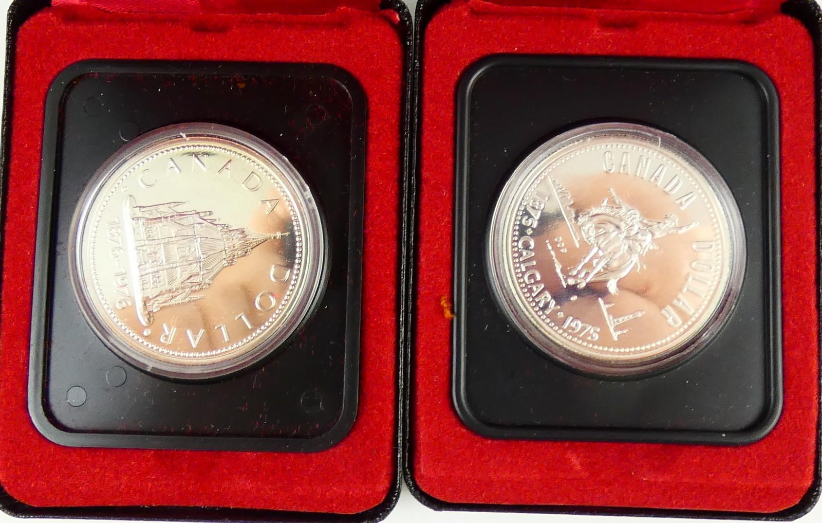 (6) CANADIAN SILVER PROOF DOLLARS