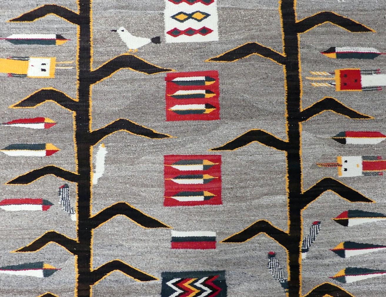 sand painting style navajo rug        
        <figure class=