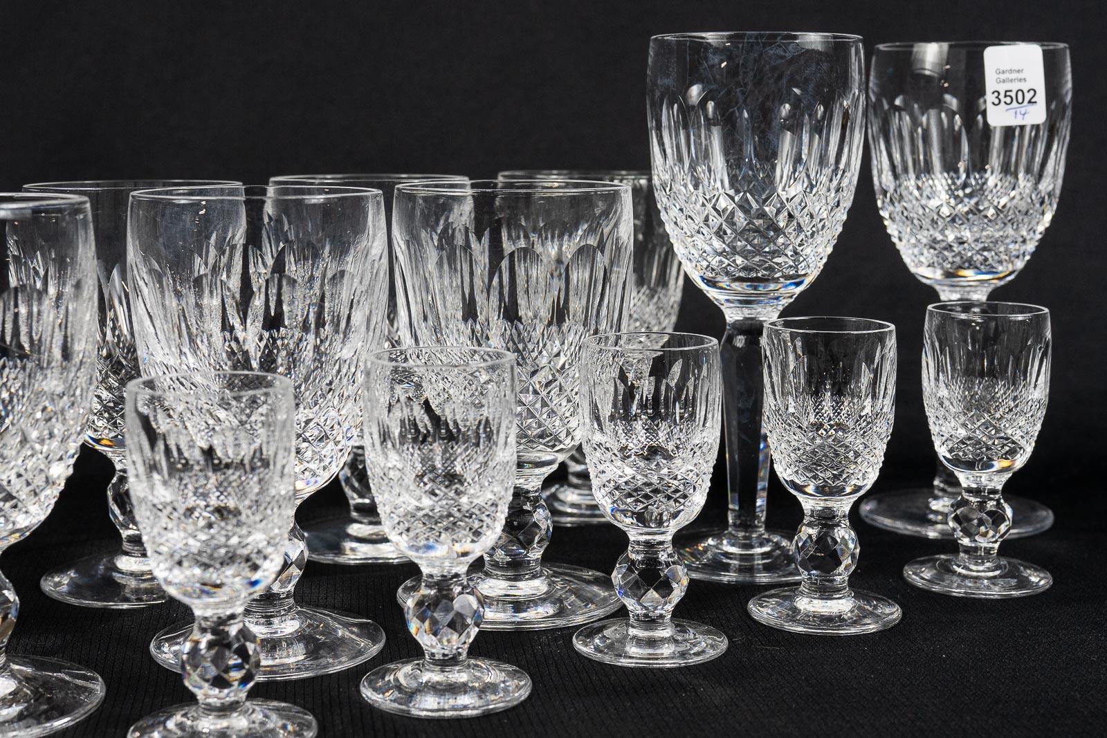 WATERFORD CRYSTAL STEMWARE | FIGURINES, DECORATIVE ARTS | Online ...