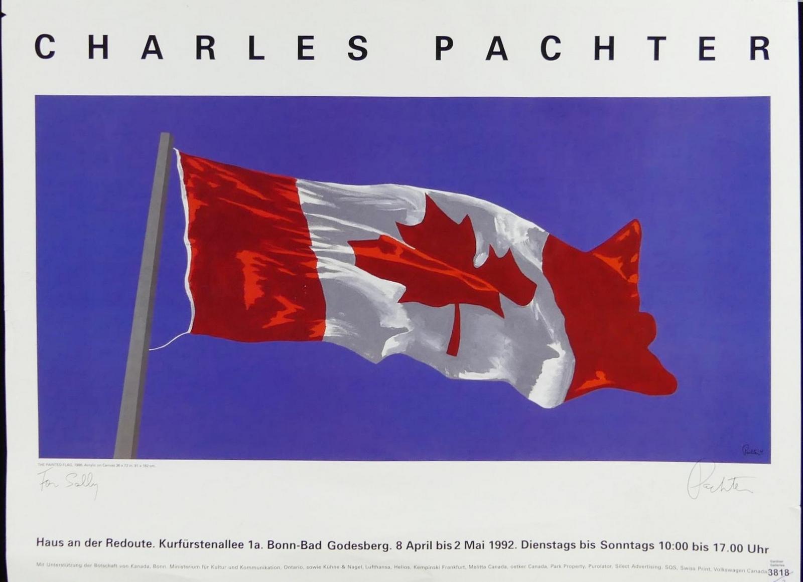THREE SIGNED CHARLES PACHTER POSTERS