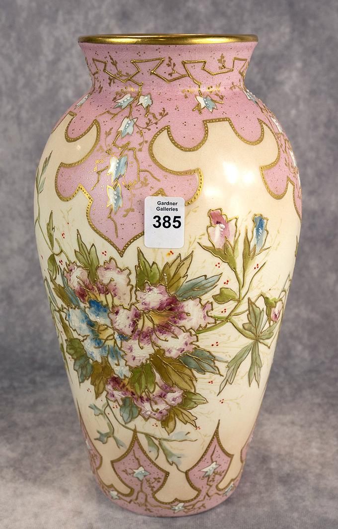 ROYAL BONN PORCELAIN VASE | DECORATIVE ARTS, FIGURINES, PAPERWEIGHTS ...