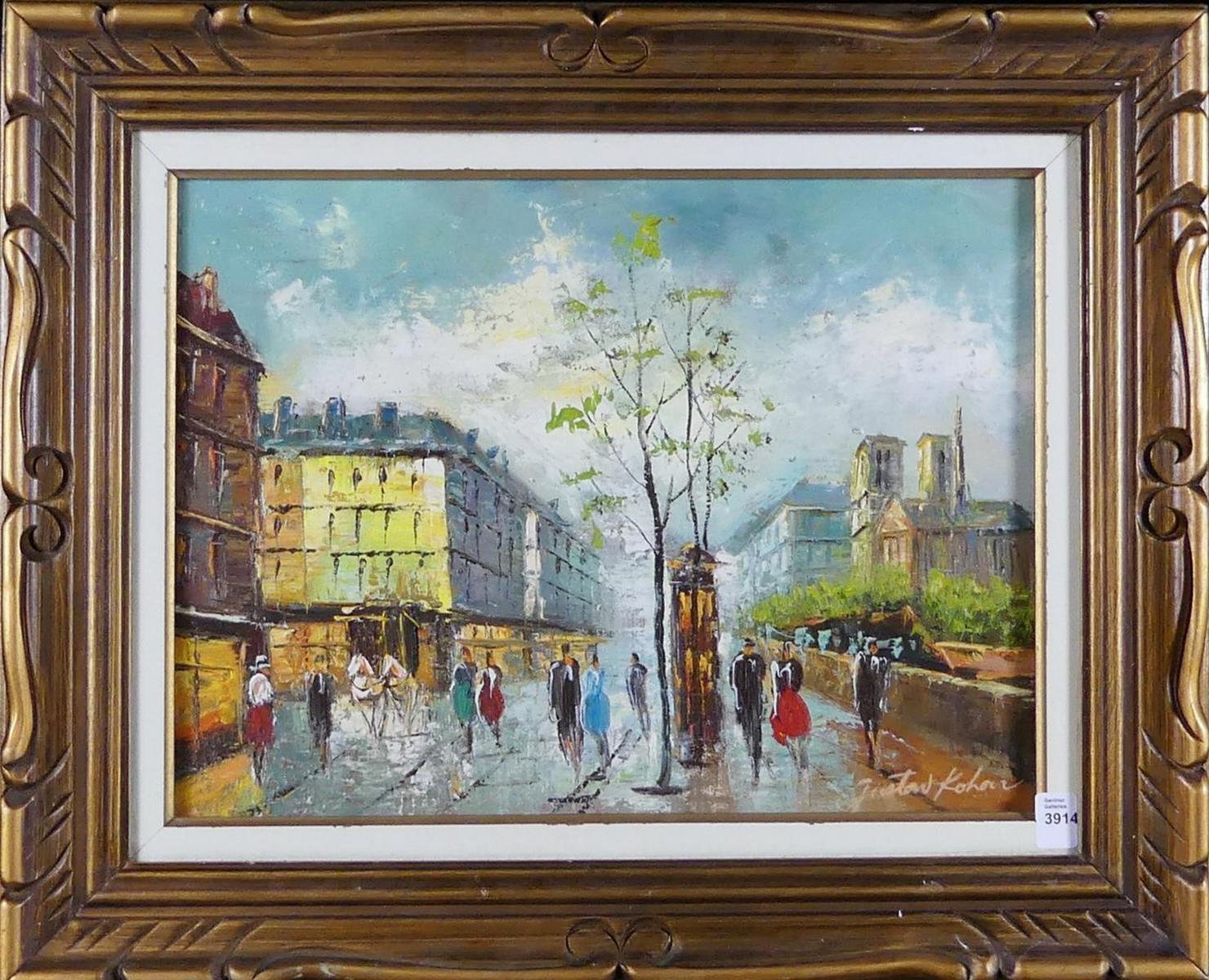 PARIS STREET SCENE | MAY ART AUCTION | Online Auction | Gardner Galleries