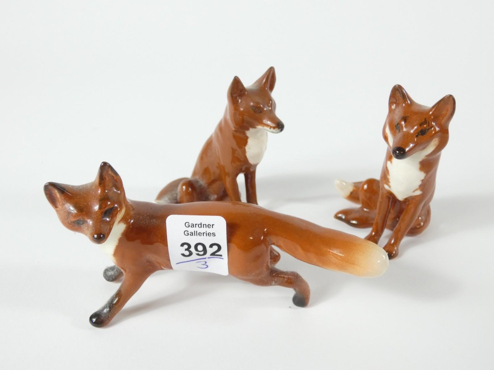 beswick fox hunting figures