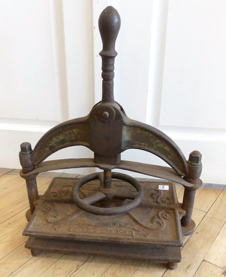 CAST IRON BOOK PRESS 