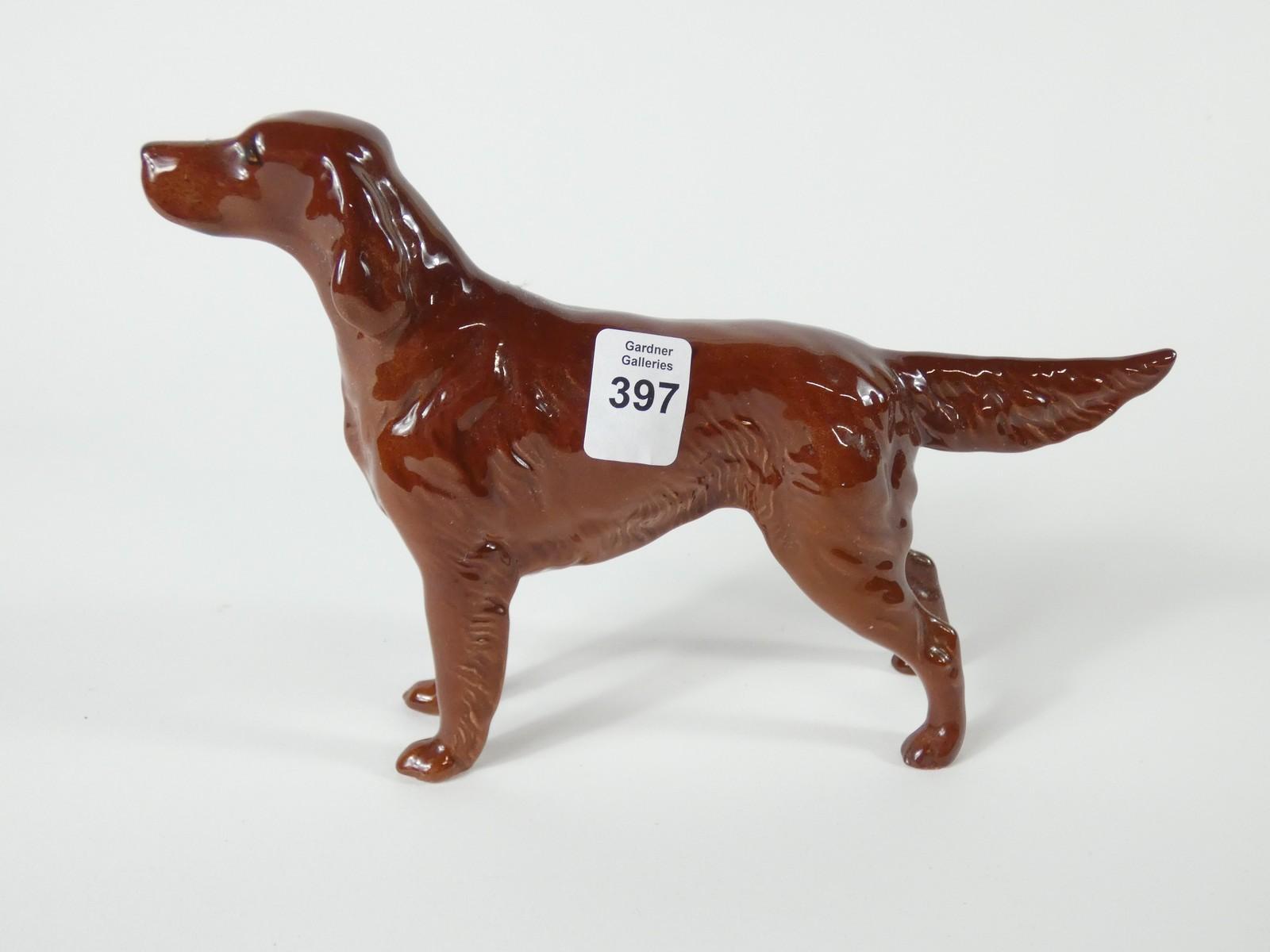 BESWICK IRISH SETTER FIGURINE | ESTATE SMALLS, FIGURINES & FINE CHINA | Online Auction | Gardner
