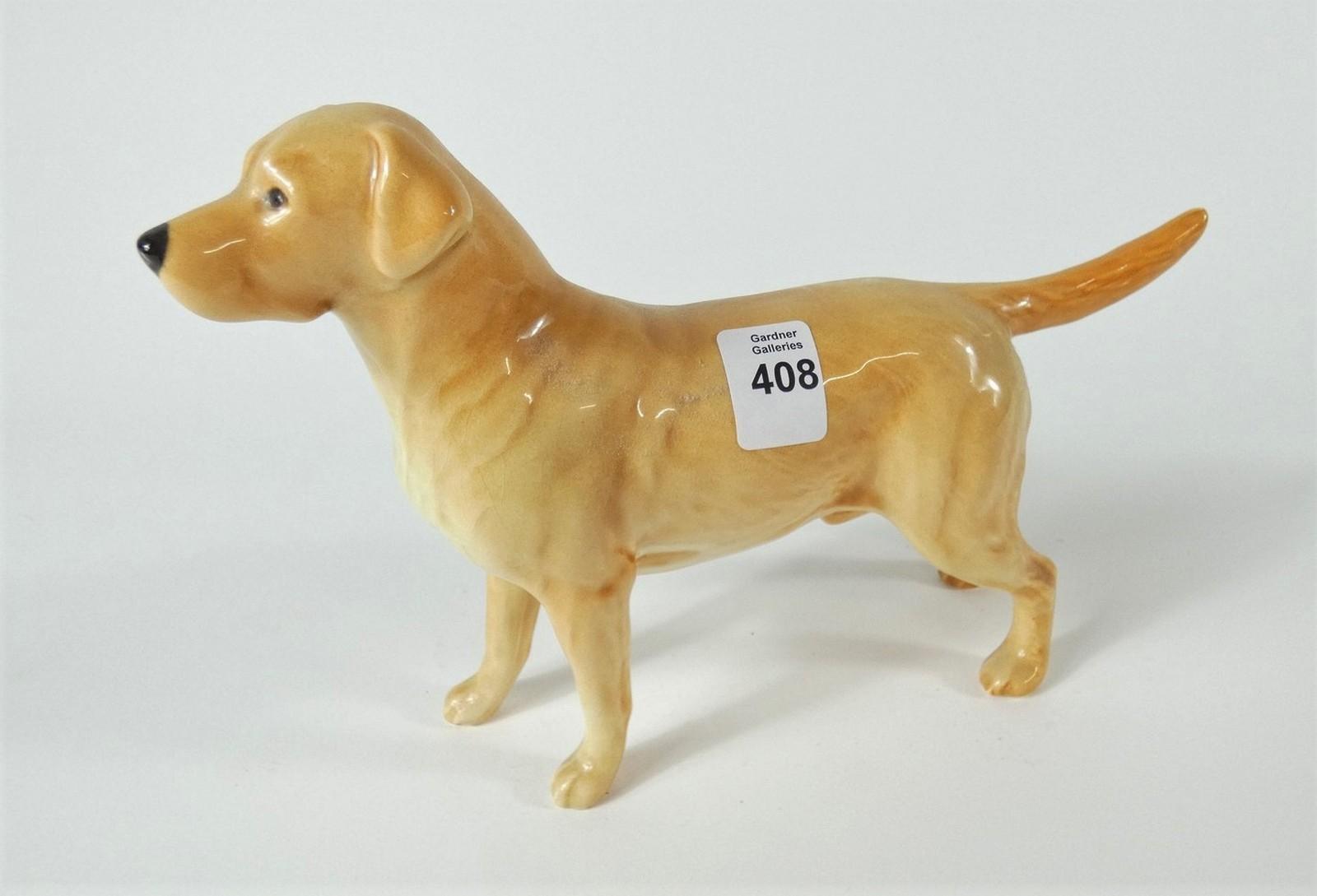 BESWICK GOLDEN LAB FIGURINE | ESTATE SMALLS, FIGURINES & FINE CHINA ...