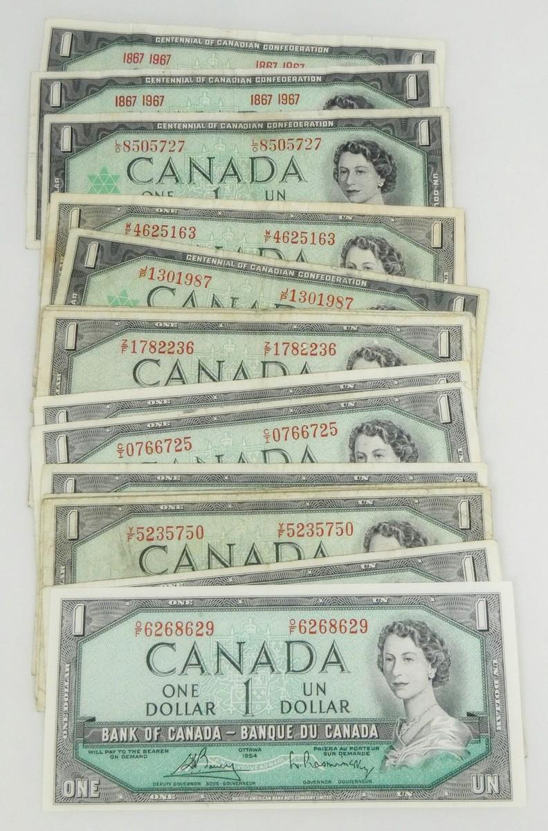 CANADIAN $1 NOTES