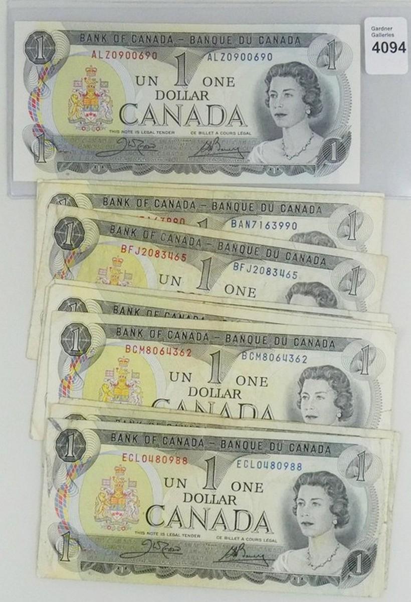 CANADIAN $1 NOTES