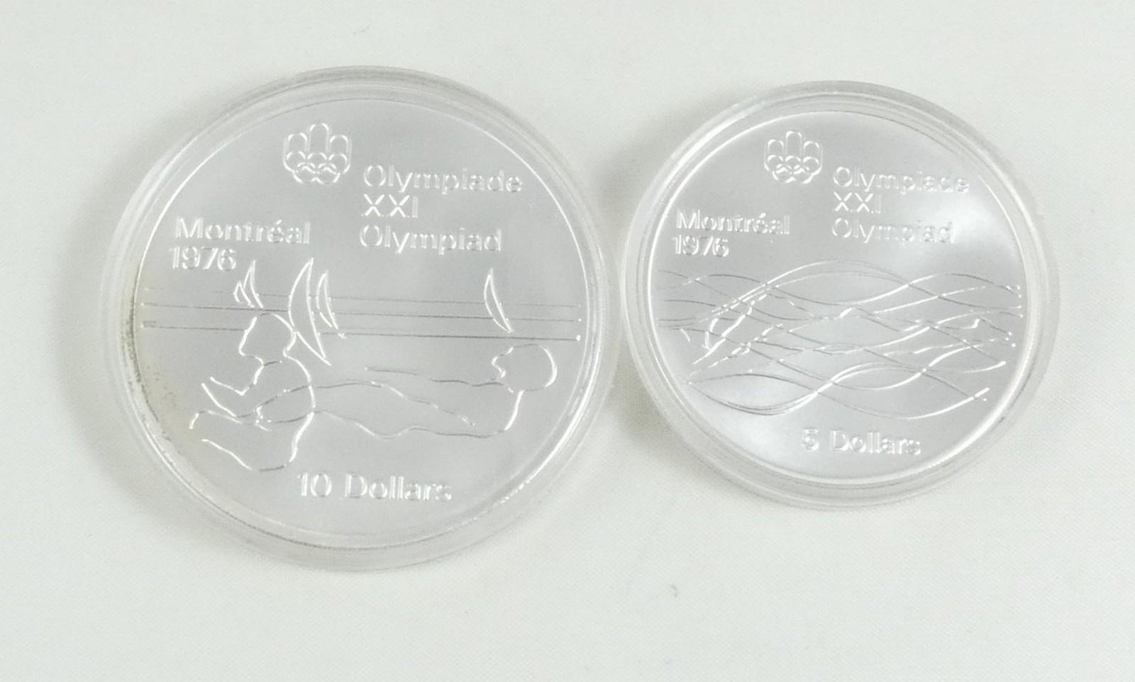 2 CANADIAN OLYMPIC COINS