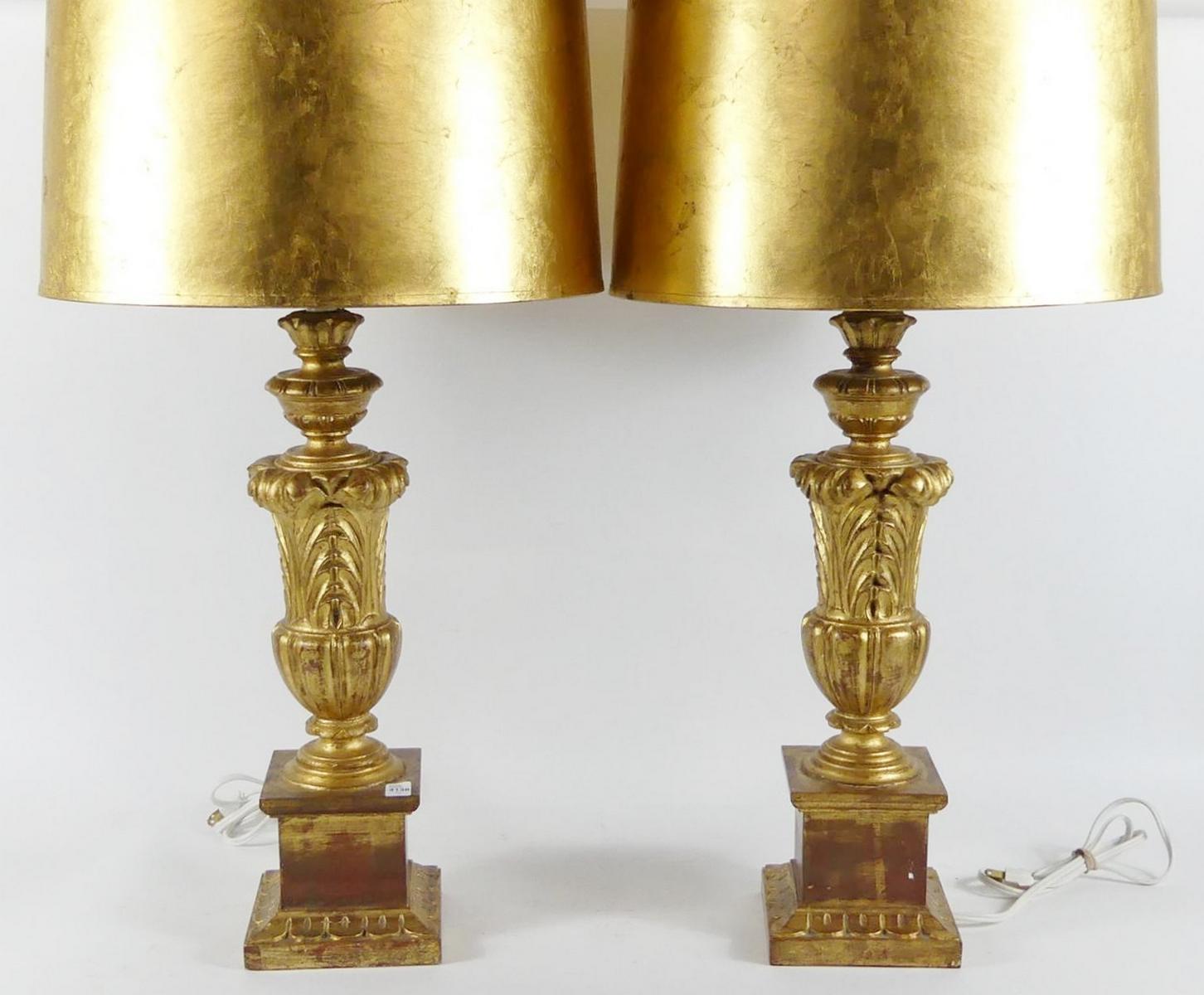 PAIR QUALITY TABLE LAMPS