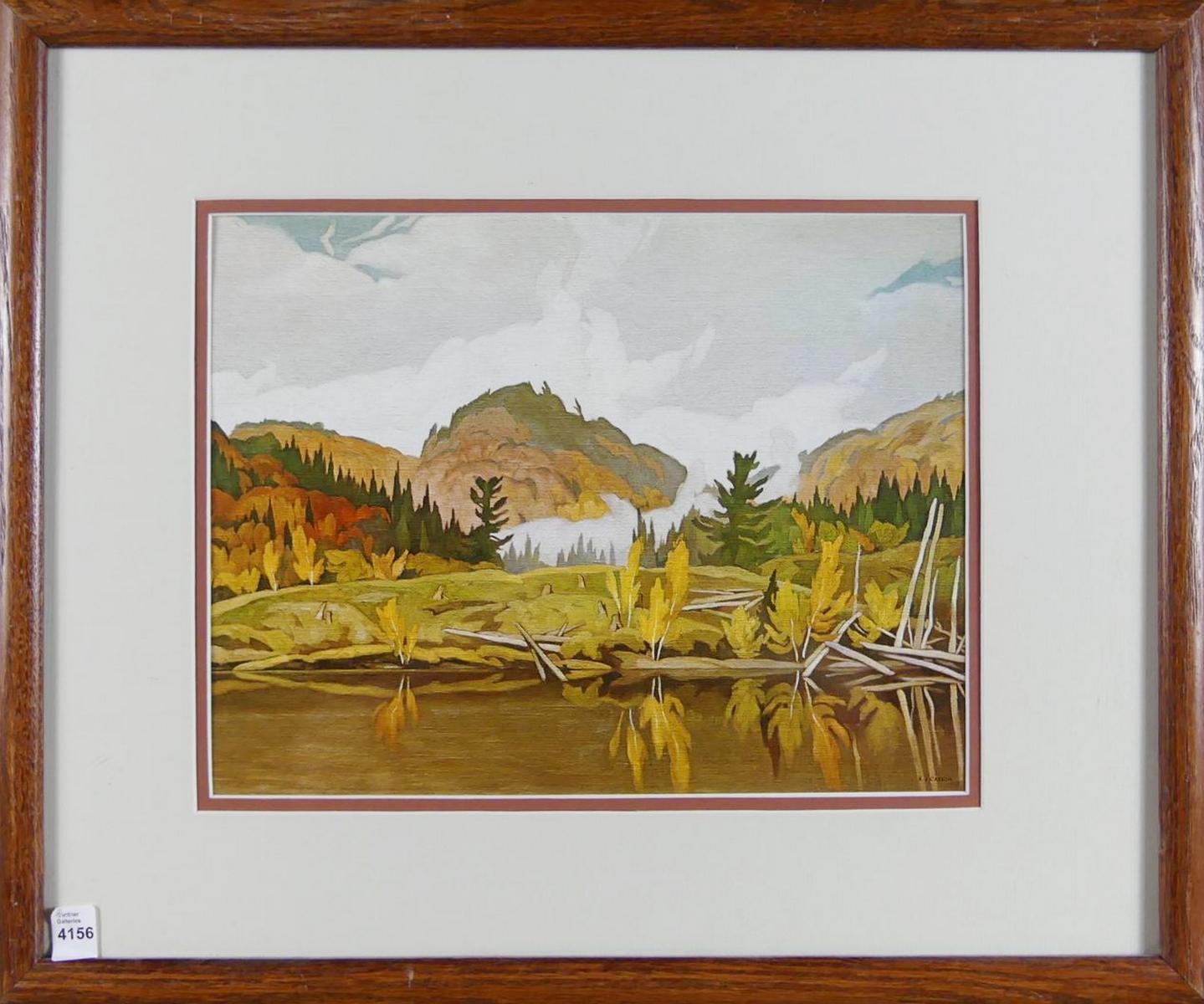 A.J. CASSON PRINT | ART CLEARING AUCTION | Online Auction | Gardner ...