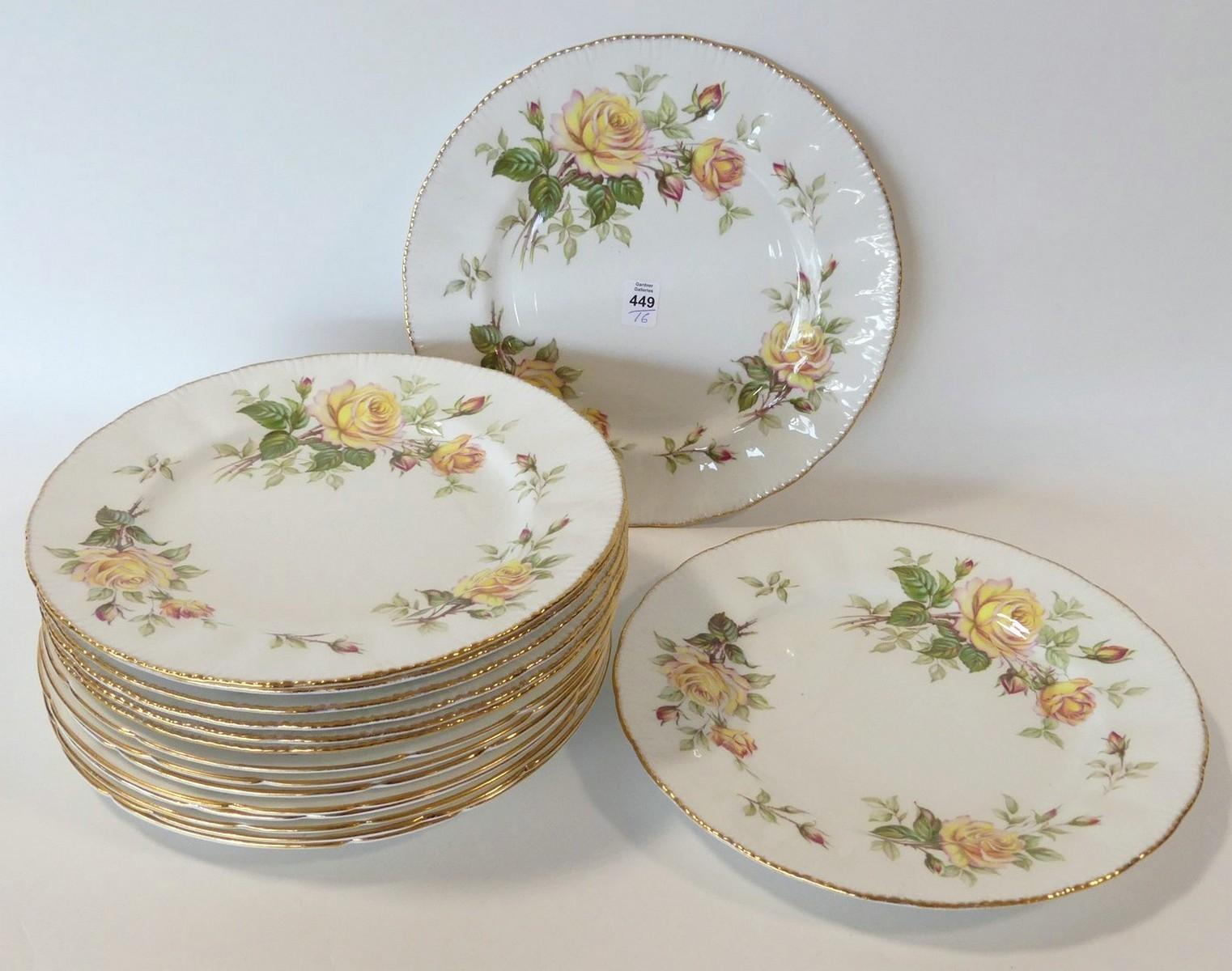 TWO SETS OF DINNER PLATES