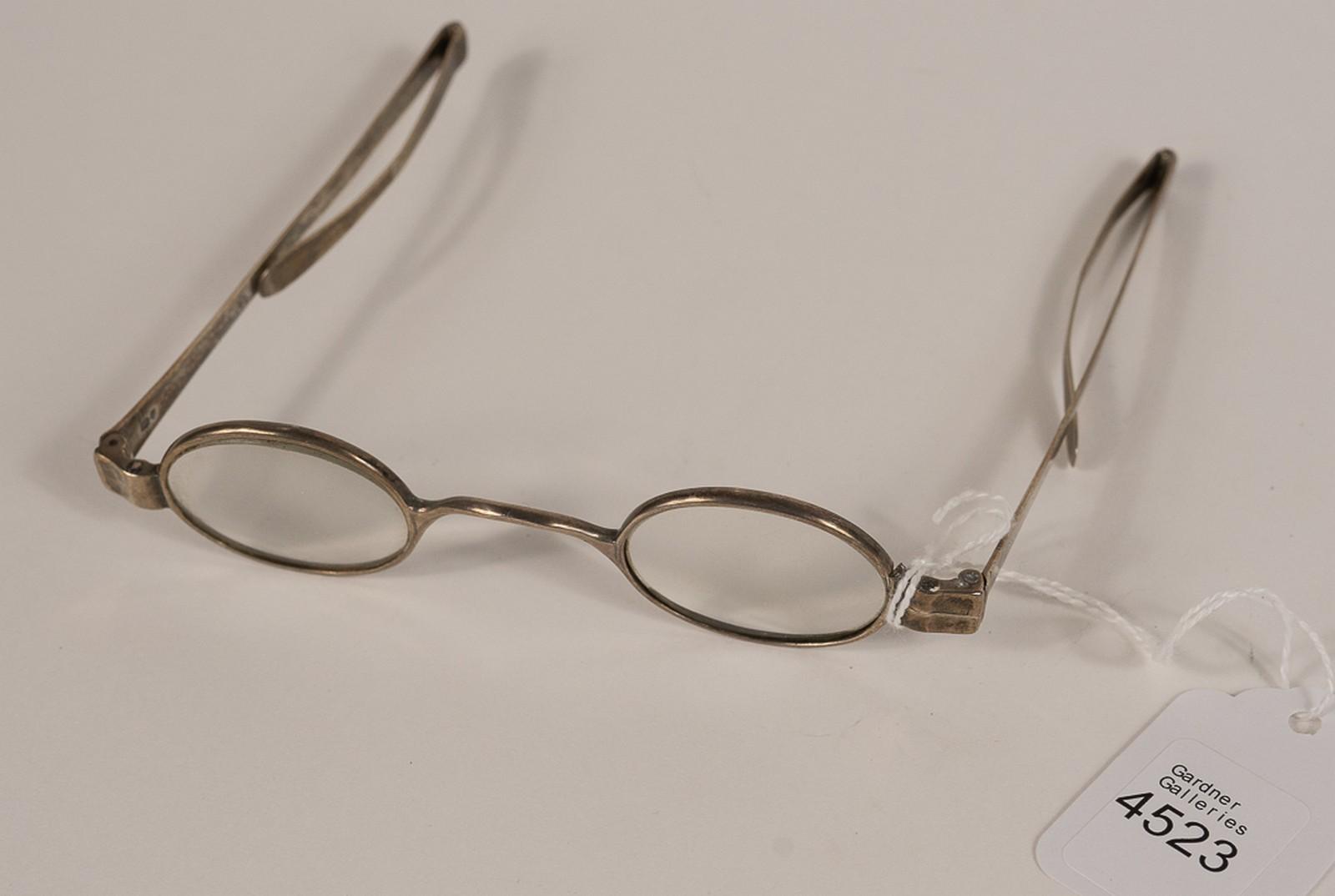 WILLIAM IV SILVER SPECTACLES
