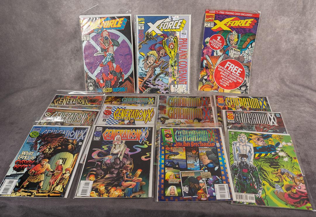 X-FORCE AND GENERATION X COMIC BOOKS | RETRO TOYS, CARDS & COMIC BOOKS ...