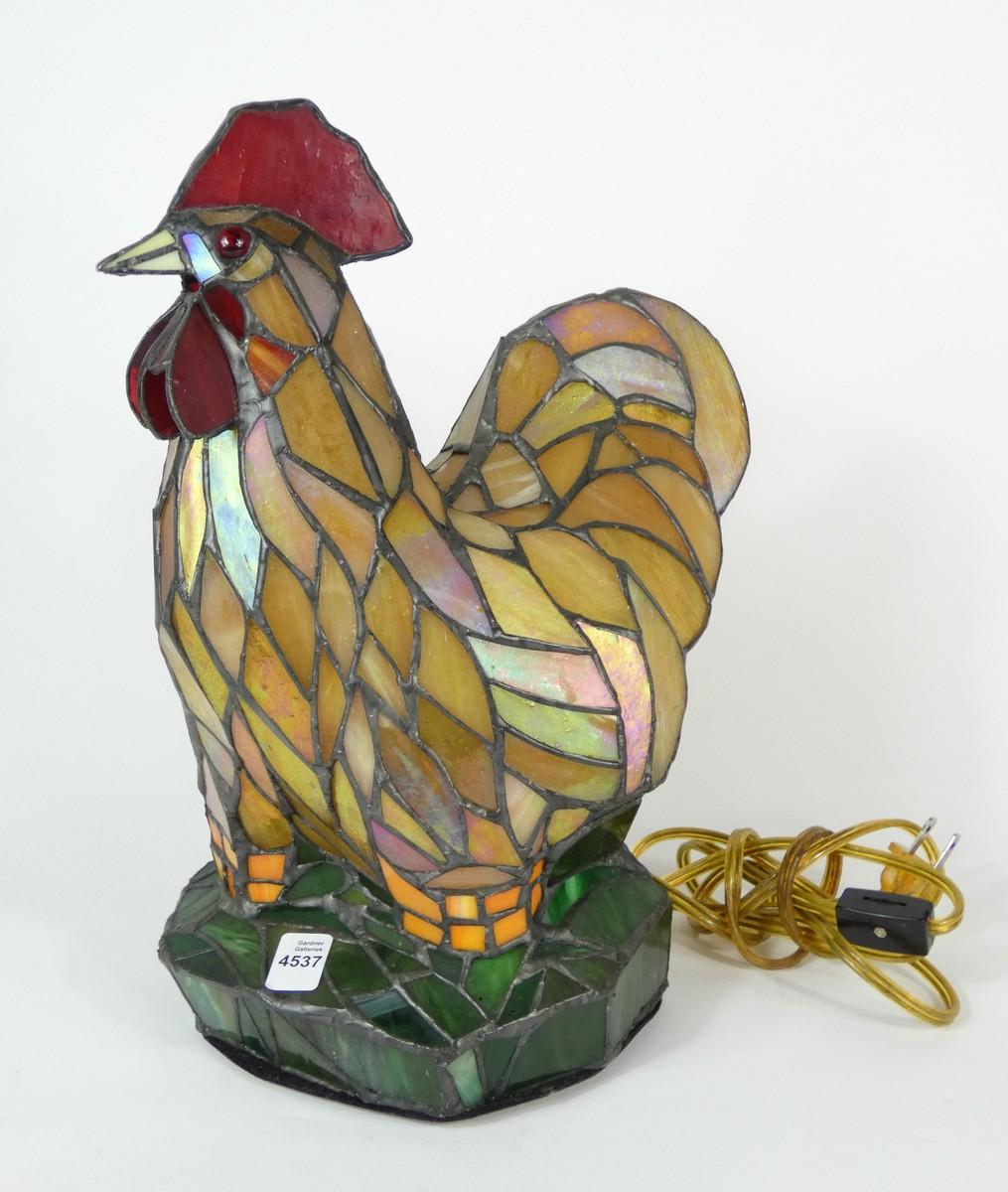 MODERN ROOSTER LAMP SEIP ESTATE DECORATIVE ARTS Online Auction   4537 4 