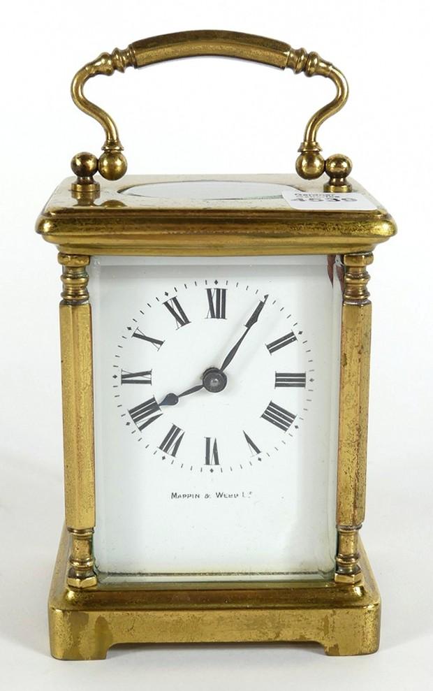 MAPPIN & WEBB CARRIAGE CLOCK | COLLECTOR AUCTION | Online Auction ...