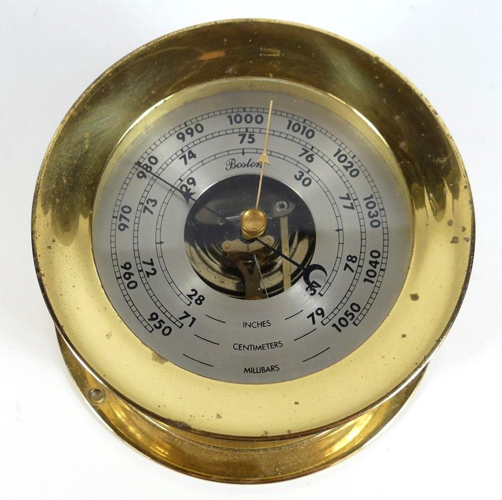 SHIP'S BAROMETER | COLLECTOR AUCTION | Online Auction | Gardner Galleries