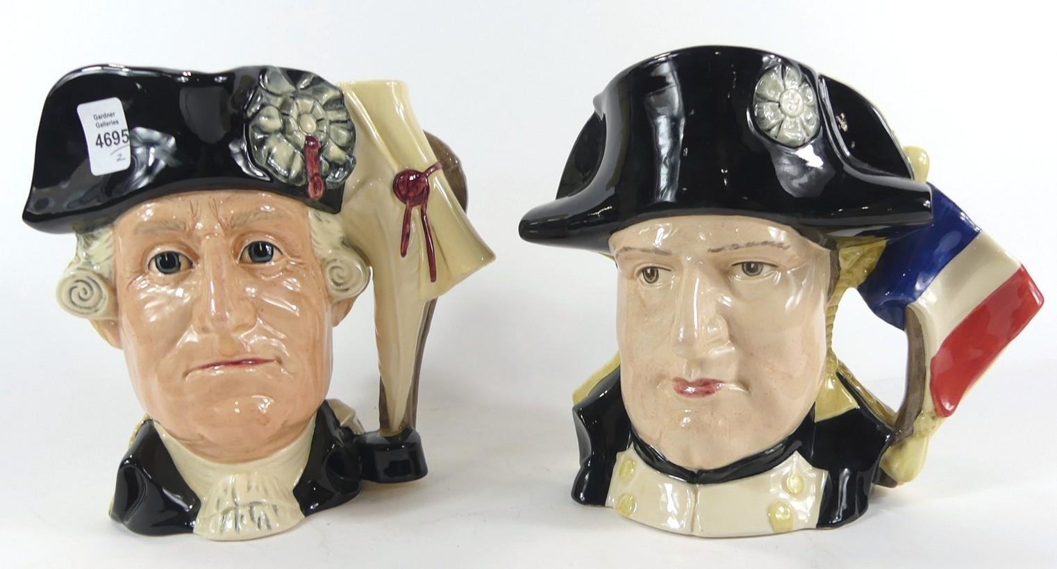 2 Doulton Character Jugs 