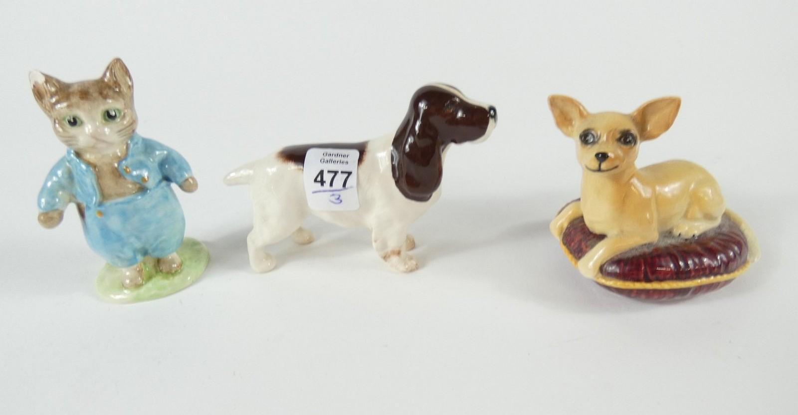 THREE BESWICK FIGURINES | ESTATE SMALLS, FIGURINES & FINE CHINA | Online Auction | Gardner Galleries
