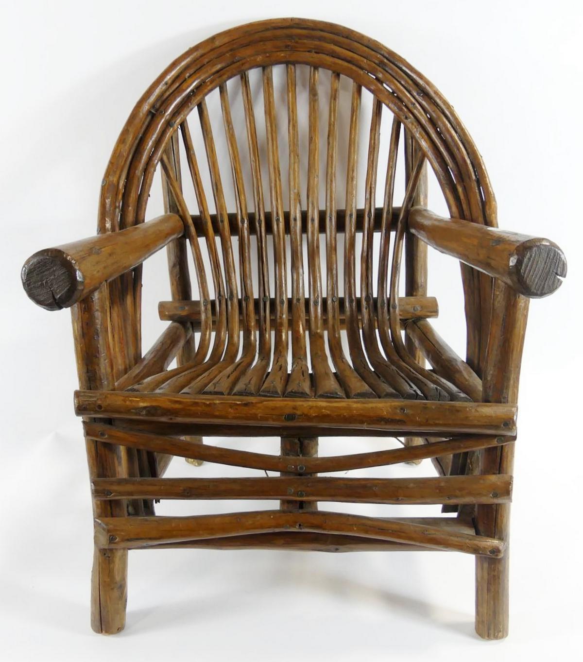 SMALL RATTAN CHAIR THE COLLECTION OF JOHN ALTENHOF Online Auction