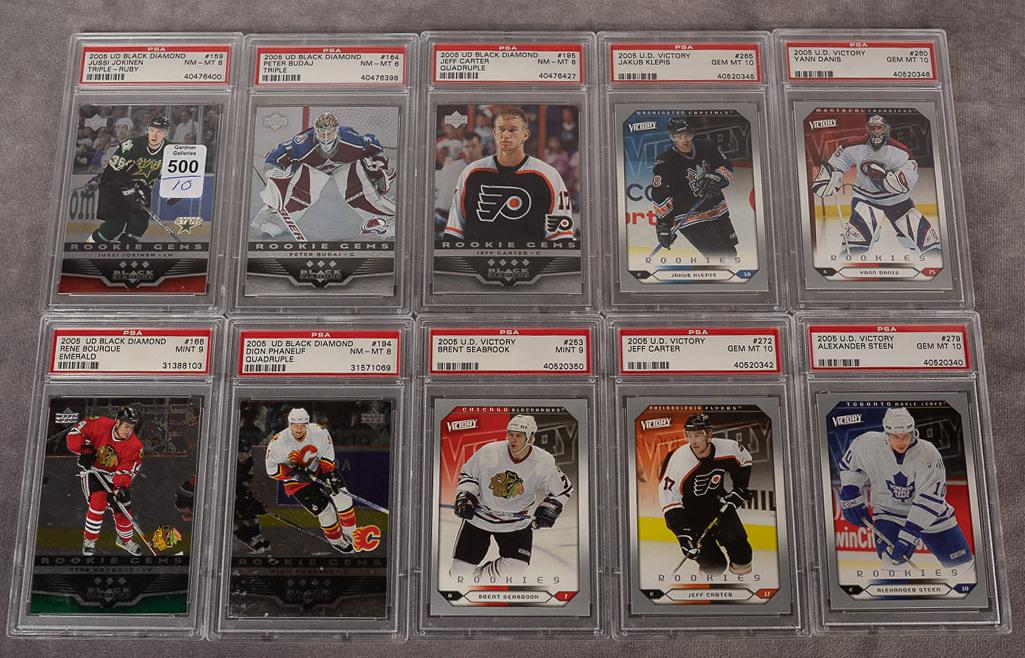 10 GRADED HOCKEY CARDS | RETRO TOYS, CARDS & COMIC BOOKS | Online ...