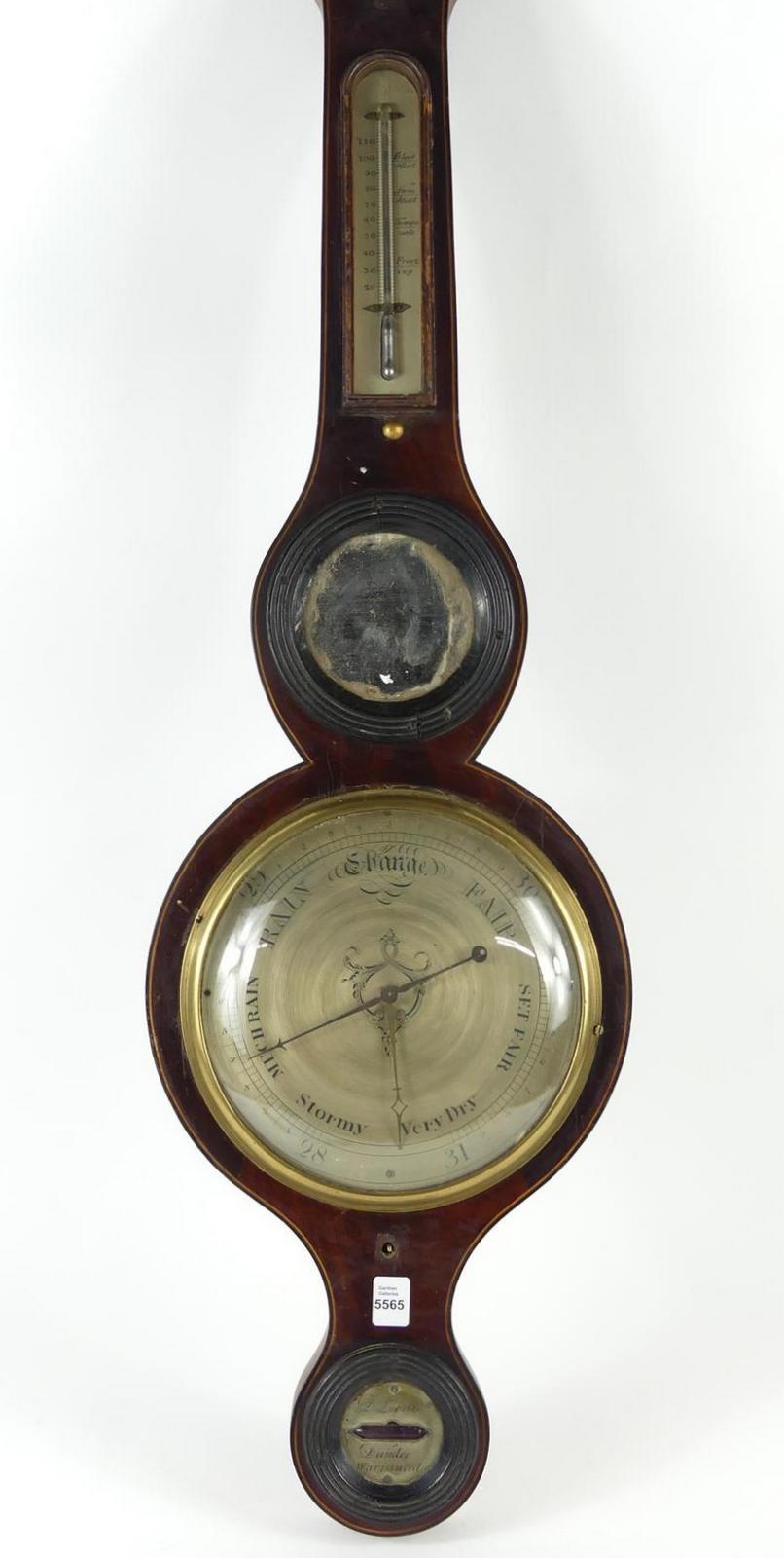 ANTIQUE WALL BAROMETER | DECORATIVE ARTS | Online Auction | Gardner ...