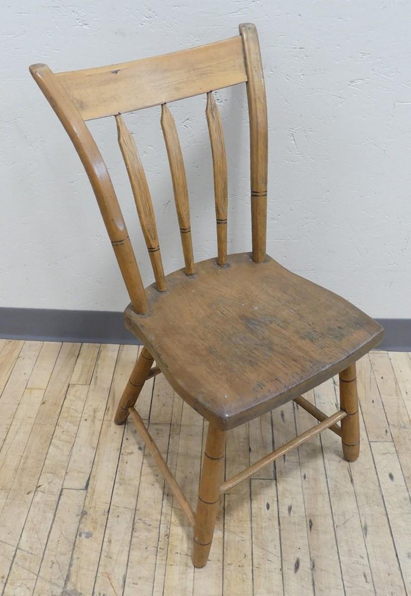 EARLY CANADIAN CHAIR