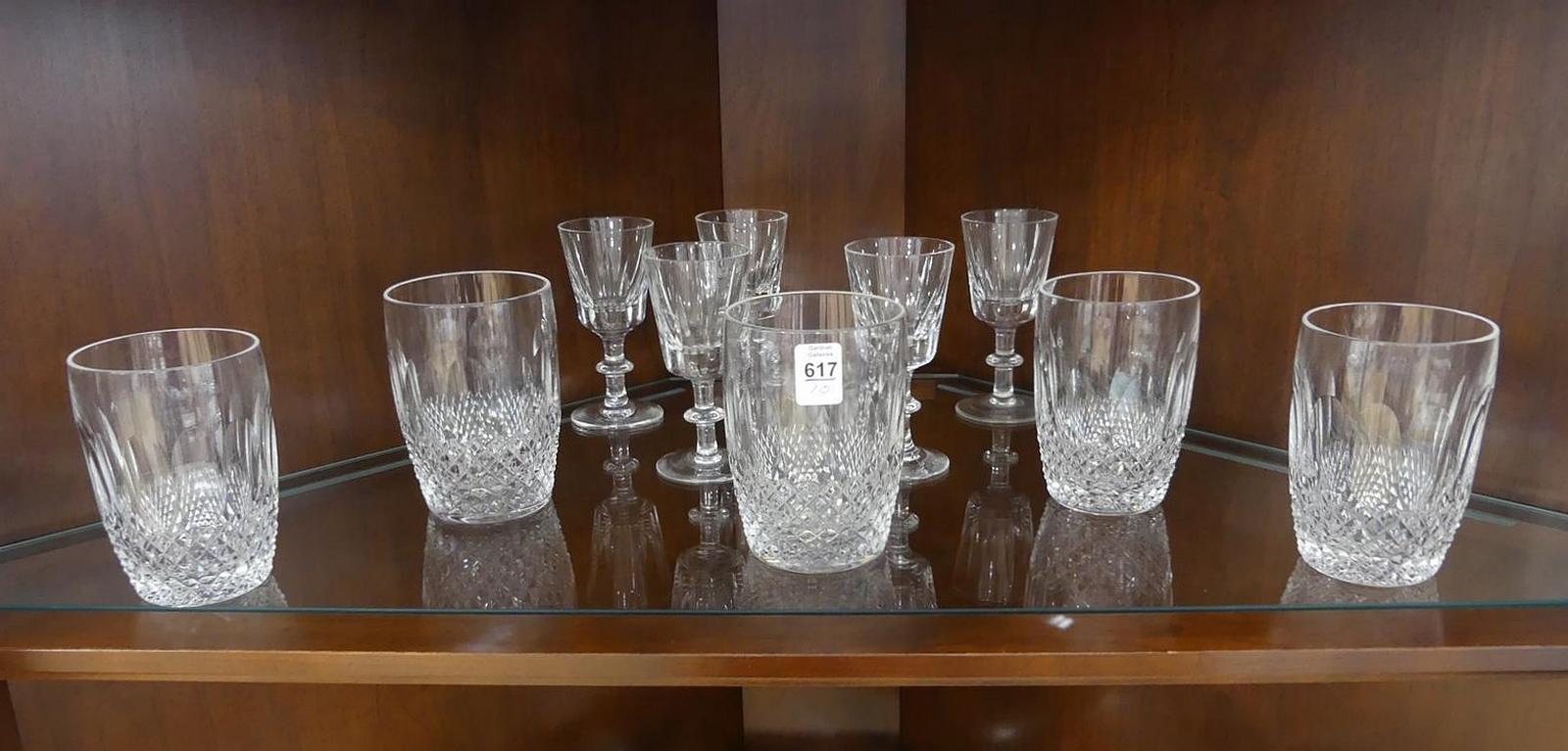 WATERFORD AND ROYAL BRIARLY STEMWARE