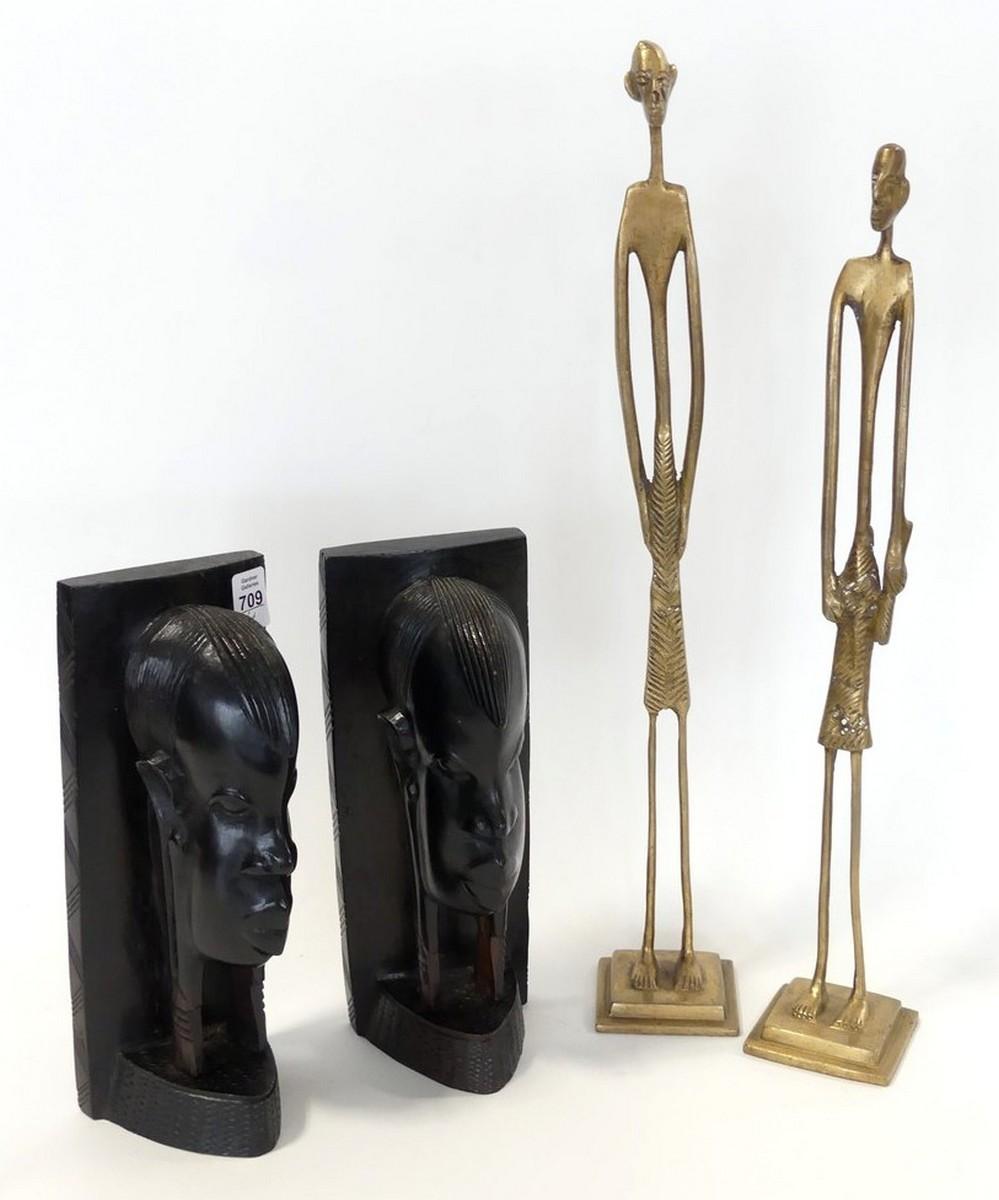 BOOKENDS AND SCULPTURES