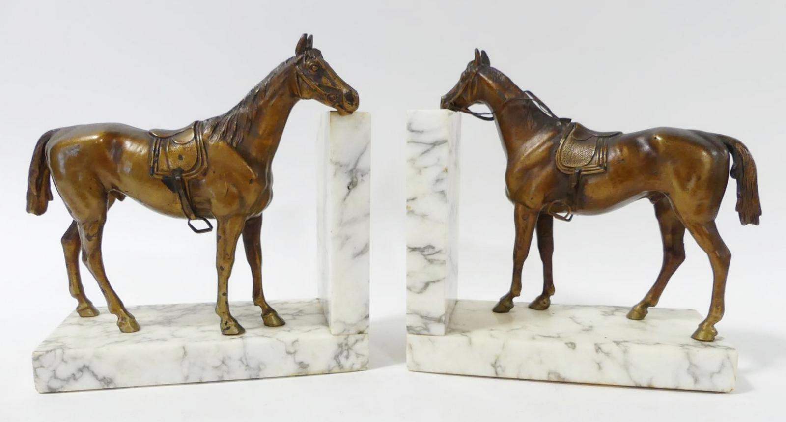 PAIR OF "HORSE" BOOKENDS