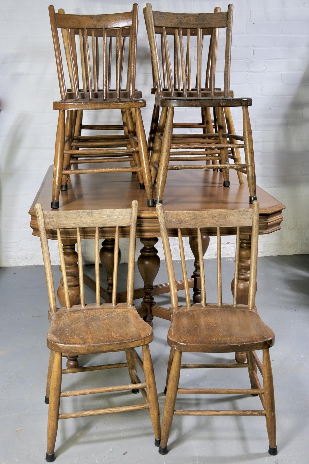 EIGHT CHAIRS