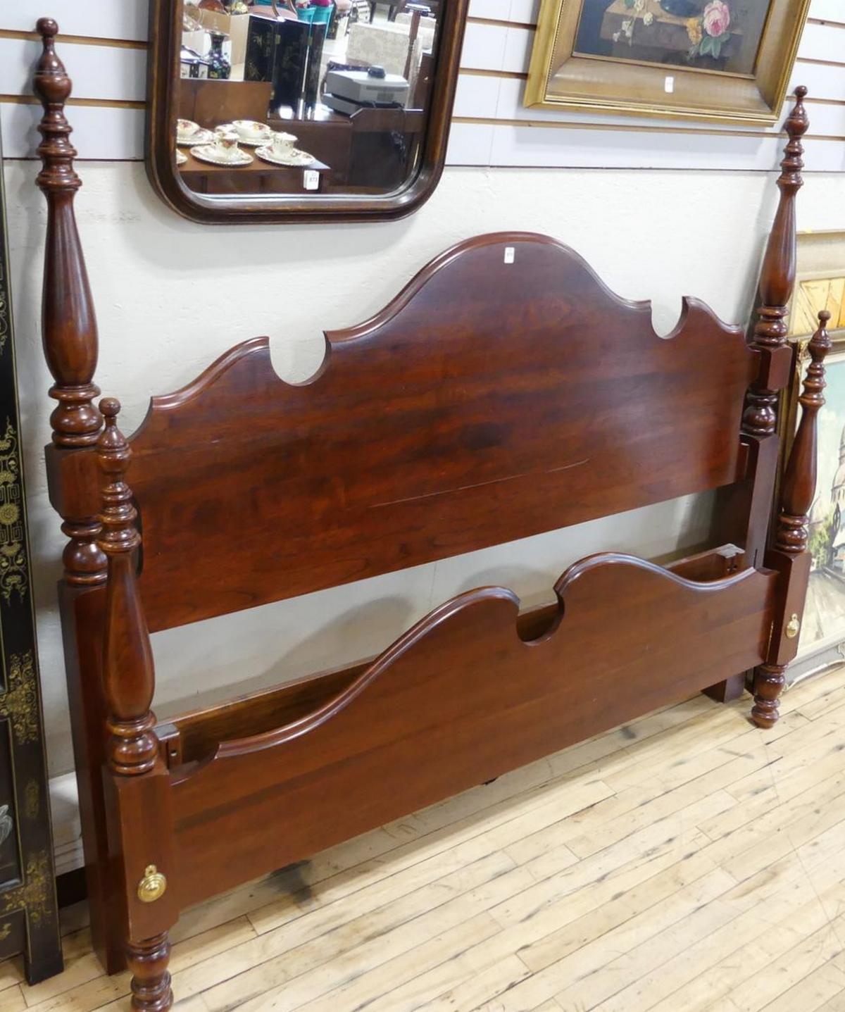 CHERRY FOUR-POSTER BED