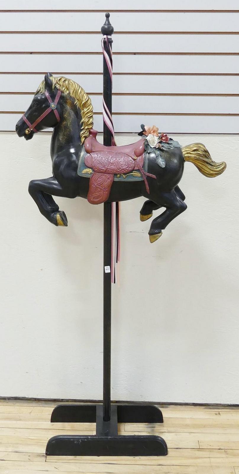 DECORATIVE "CAROUSEL" HORSE